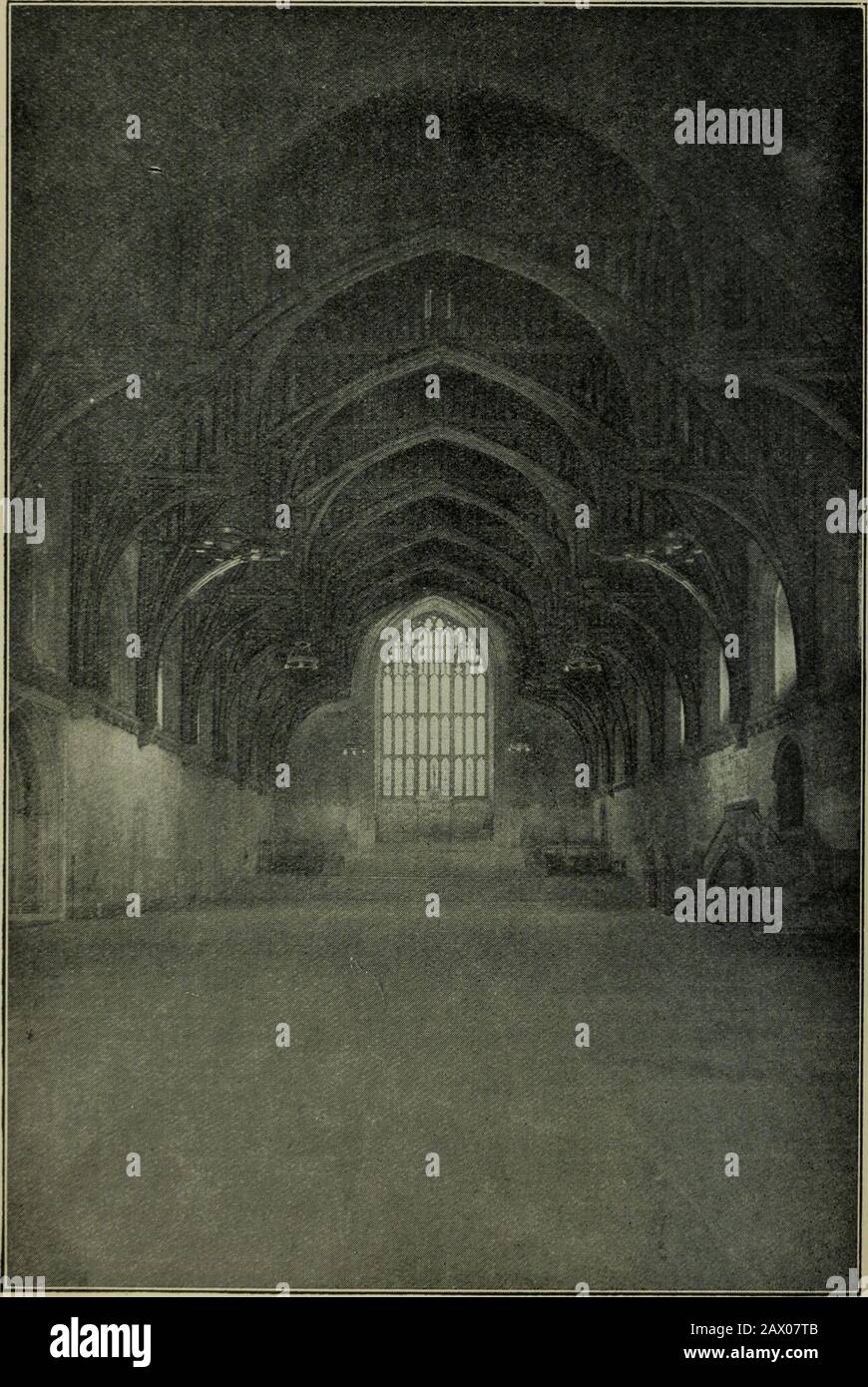 Guide to the Palace of Westminster . Hall, as provision was necessary for  the accommo-dation of the Sovereign and of both Houses of  Parliament.Following out this indication, a tablet has been fixed