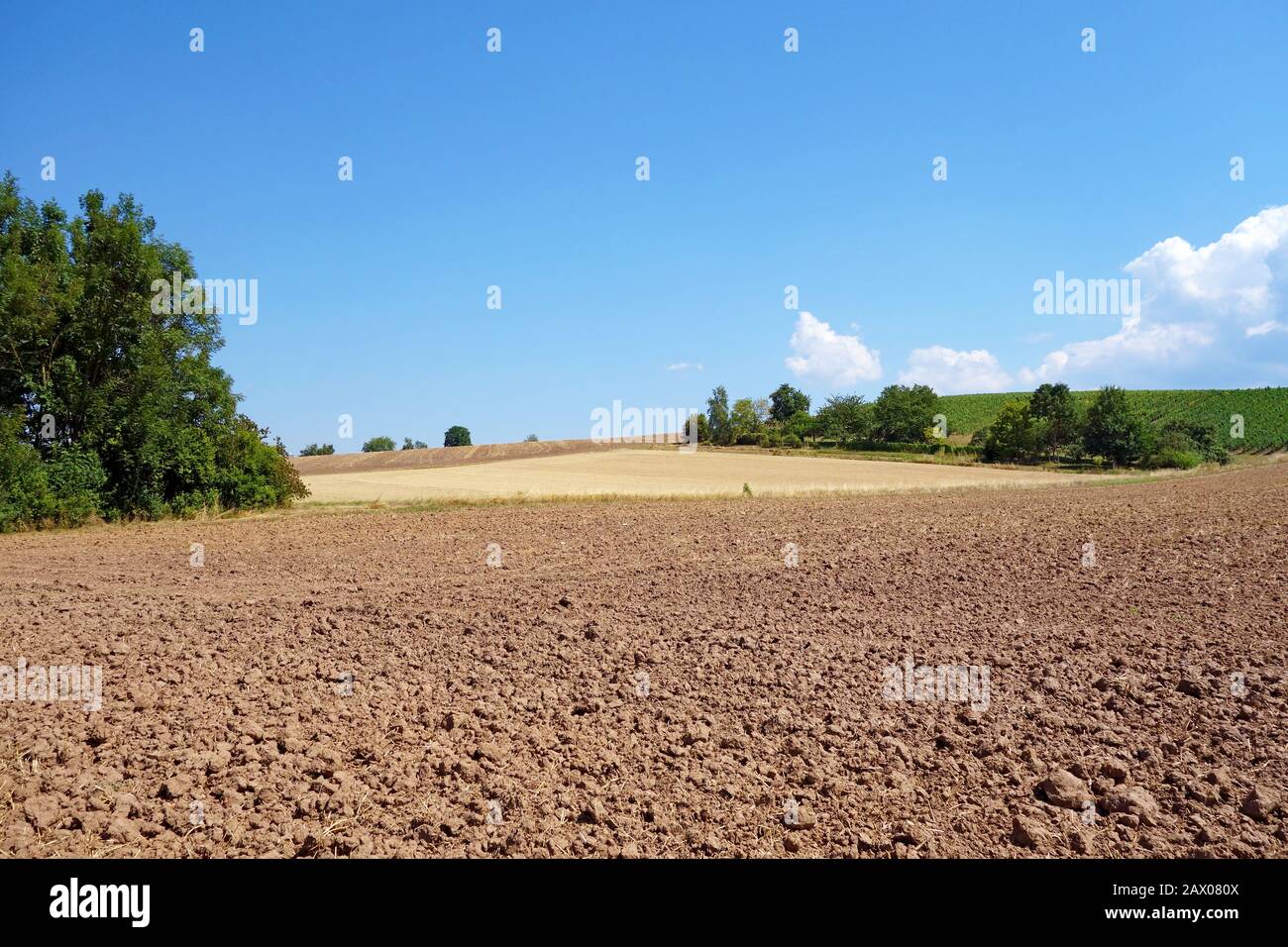 Hill agriculture field acre hi-res stock photography and images - Alamy