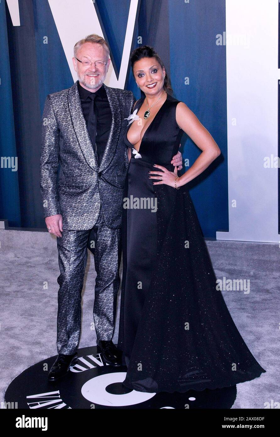 Los Angeles, California, USA. 09th Feb, 2020. Jared Harris and Allegra
