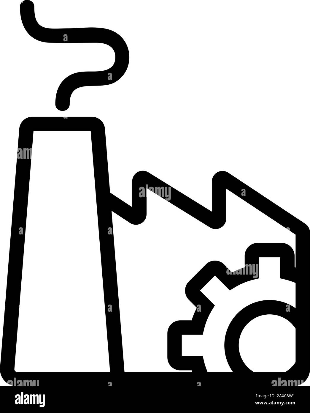 Automation icon vector. Isolated contour symbol illustration Stock ...