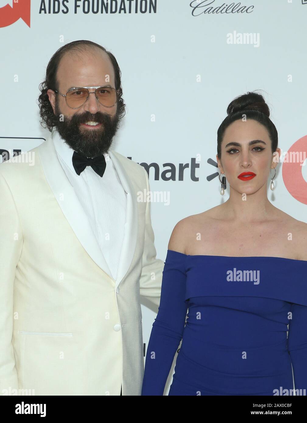 West Hollywood, Ca. 9th Feb, 2020. Brett Gelman, Ari, at the Elton John 28th Annual Academy Awards Viewing Party at West Hollywood Park in California on February 9, 2020. Credit: Faye Sadou/Media Punch/Alamy Live News Stock Photo
