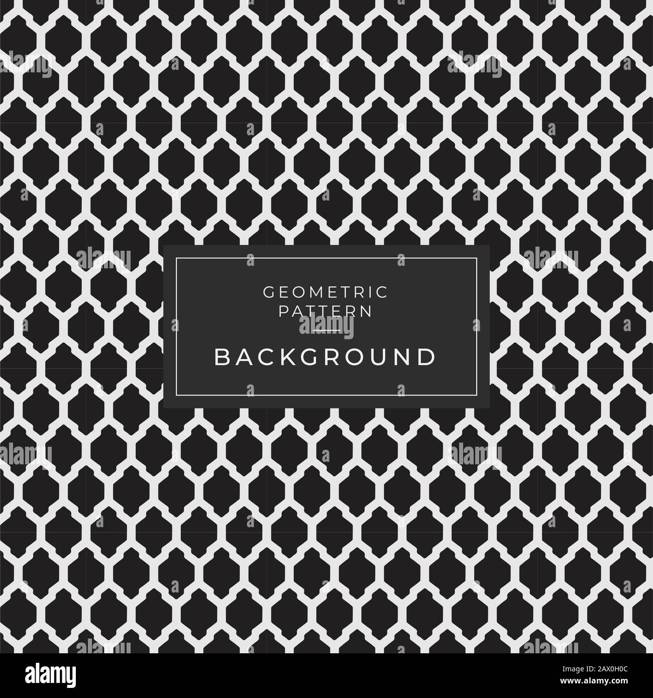 Background with seamless pattern in arabic style islamic texture motif Stock Photo