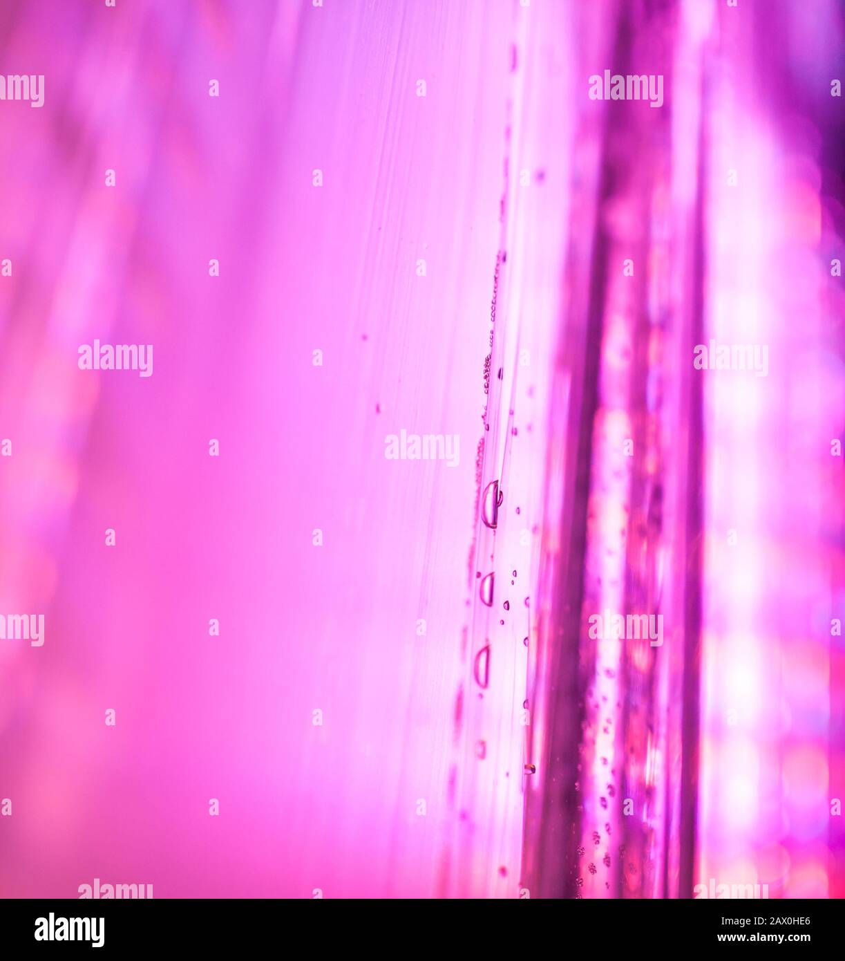 Violet and Blue Abstract Image - plastic foil Stock Photo