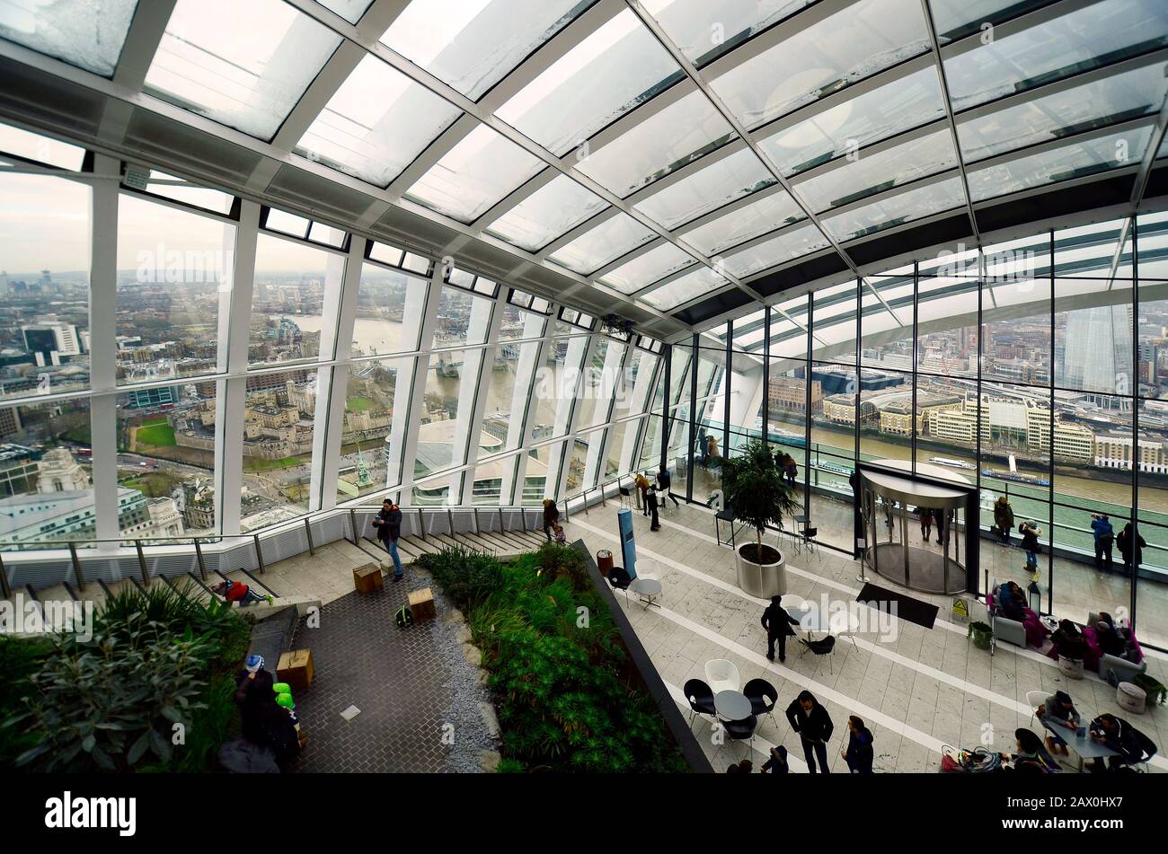 London sky garden hi-res stock photography and images - Alamy