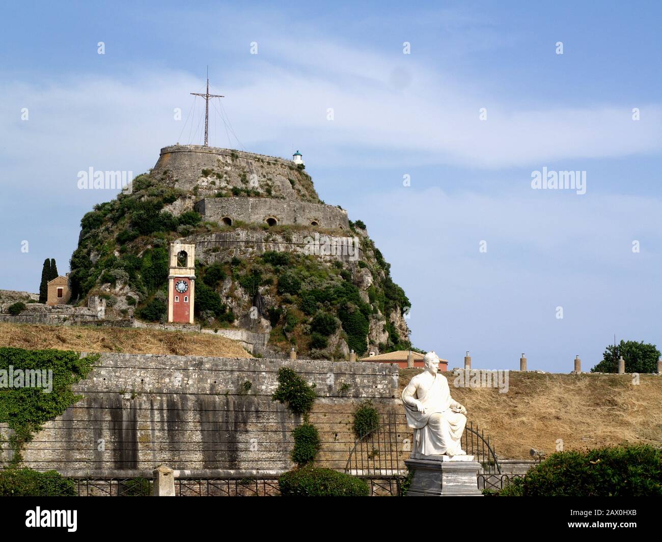 Entrance to the Old Fort, Corfu Town, Kerkyra, Greece, from The Durrell