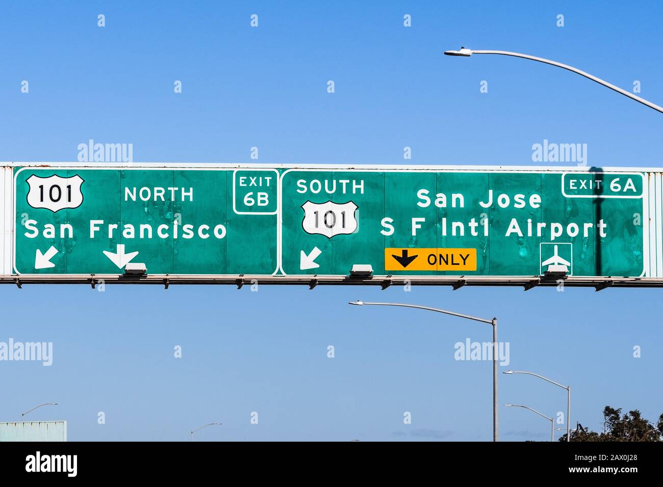 101 freeway sign hires stock photography and images Alamy