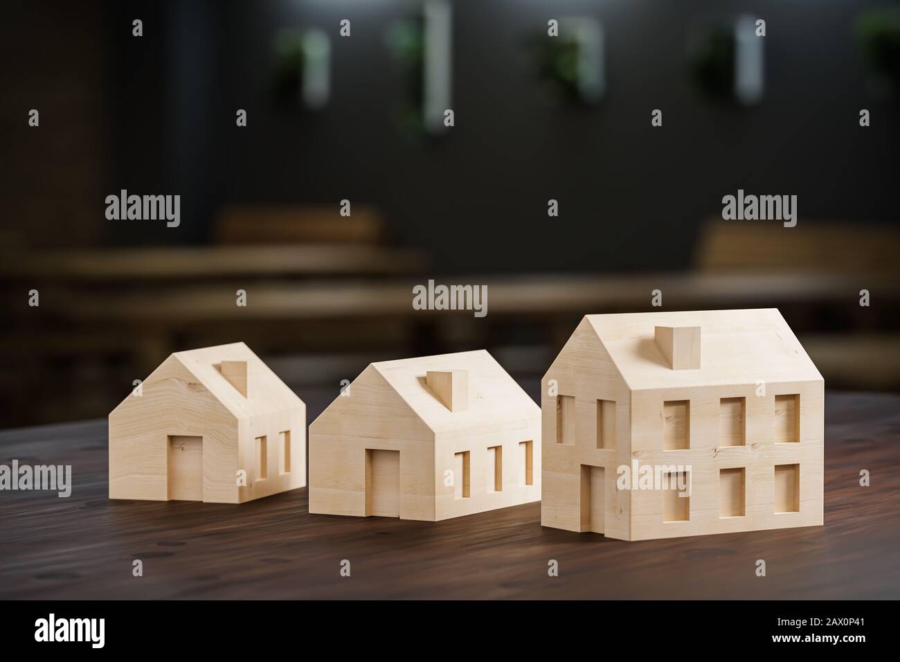 Which size of house can you afford Concept shot three