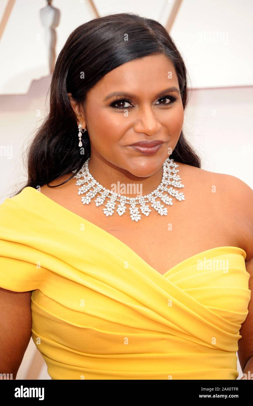 Los Angeles, USA. 09th Feb, 2020. Mindy Kaling at the 2020/92nd Annual