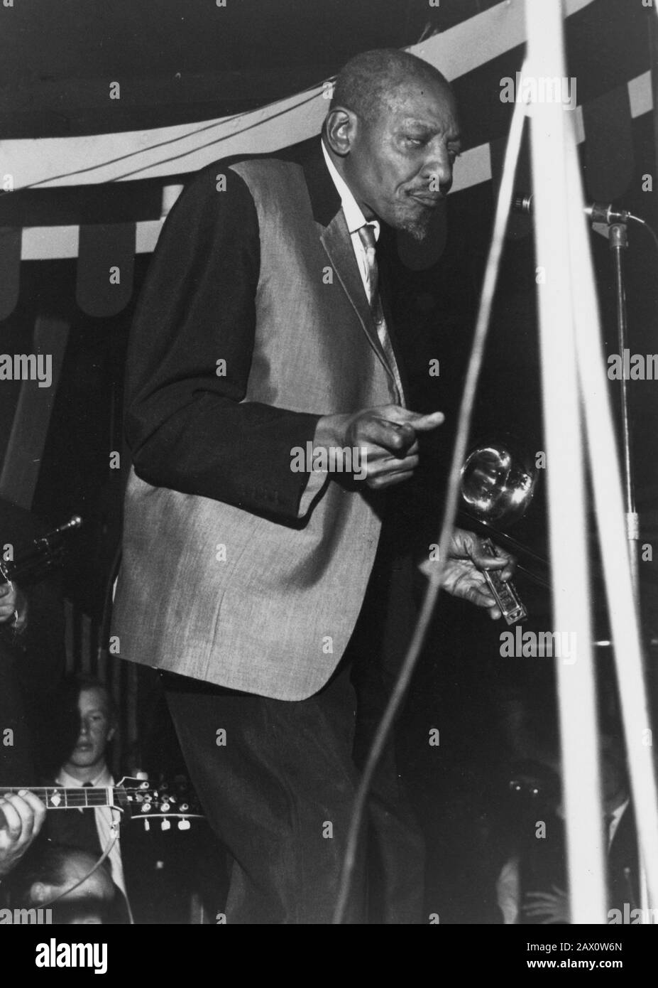 Sonny Boy Williamson, 1964. Stock Photo