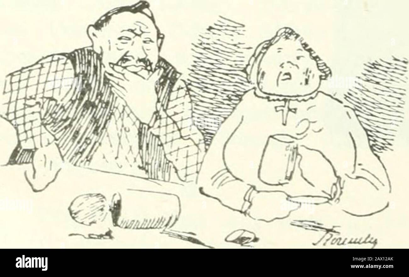 The canadian magazine of politics, science, art and literature, November 1910-April 1911 . The Point of ViewHonesty is the beet policy.Not on your life, blurted out theinsurance a^ent.—Princeton Tiger.*His PlaceMama wishes you to enter papasfactory, darling. That would do awaywith all his unwillingness.But, dearest, Im a poet.All the better. You can writeverses far our vinegar adivertise-ments.—Fliegende Blaetter.*OvertimeA Baltimore man tells of an addressmade to some school children in thatcity by a member of the Board ofTrustees. My young friends, saidthe speaker, let me urge upon youthe ne Stock Photo
