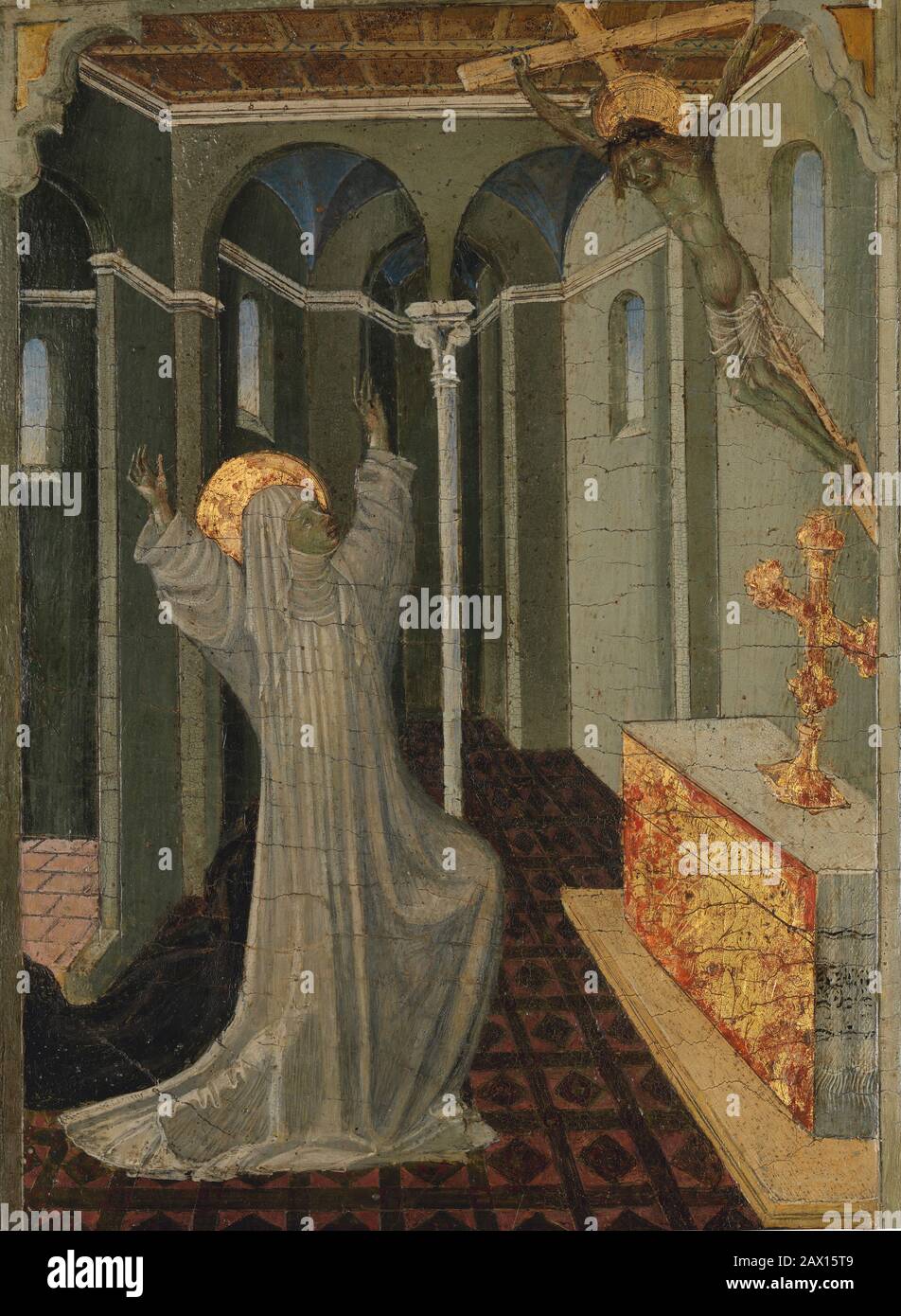 Giovanni di paolo st catherine hi-res stock photography and images - Alamy