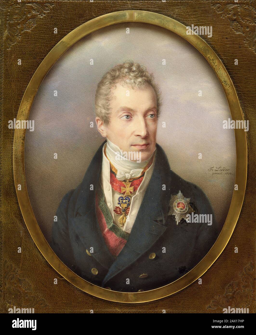 Prince Klemens Wenzel Lothar von Metternich (1773-1859), 1822. Stock Photo