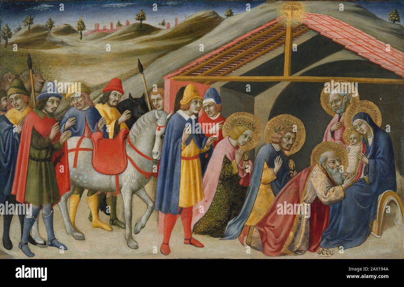 The Adoration of the Magi, ca. 1470 Stock Photo - Alamy