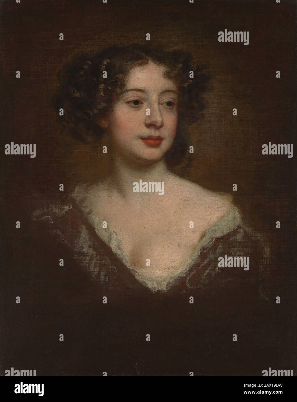 17th century painting woman study hi-res stock photography and images ...