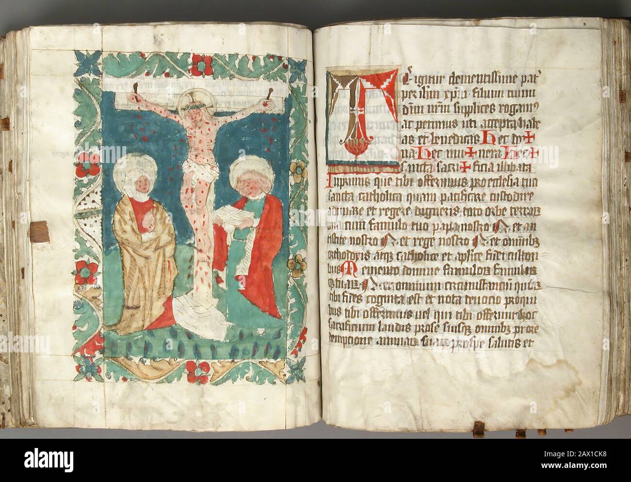 Fifteenth Century Script Manuscript, 15th century Stock Photo - Alamy