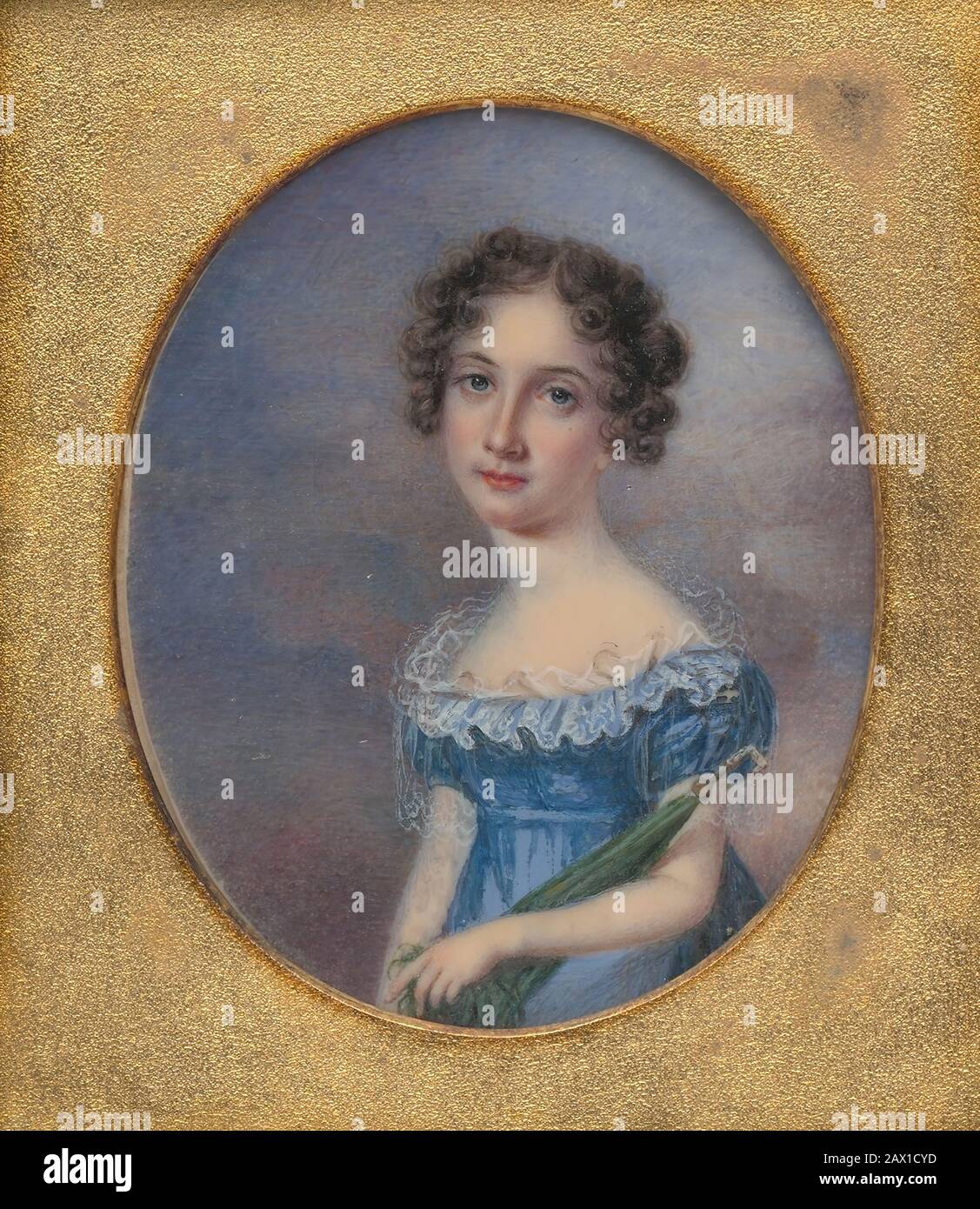 Sarah Ann Beck, ca. 1818. Stock Photo