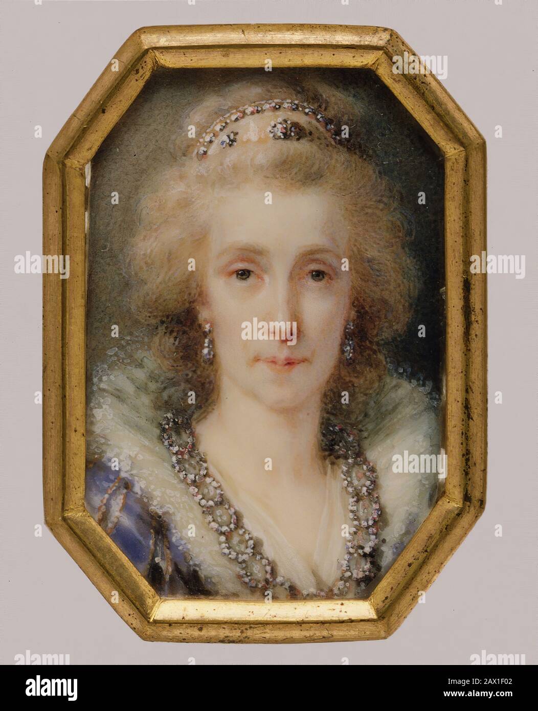 Maria Louisa (1745-1792), Empress of Austria, ca. 1790. Stock Photo