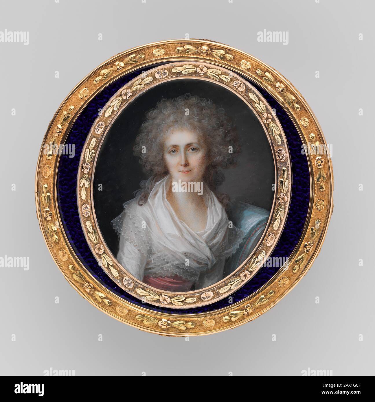 Miniature portrait of Louis-Philippe, Duke of Orléans, by Nicolas JACQUES  (1780-1844) - Ref.86417