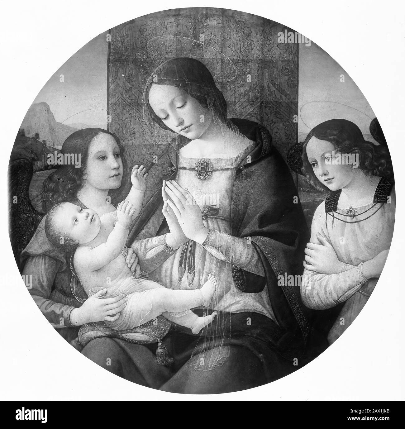 Renaissance painting angel Cut Out Stock Images & Pictures - Alamy