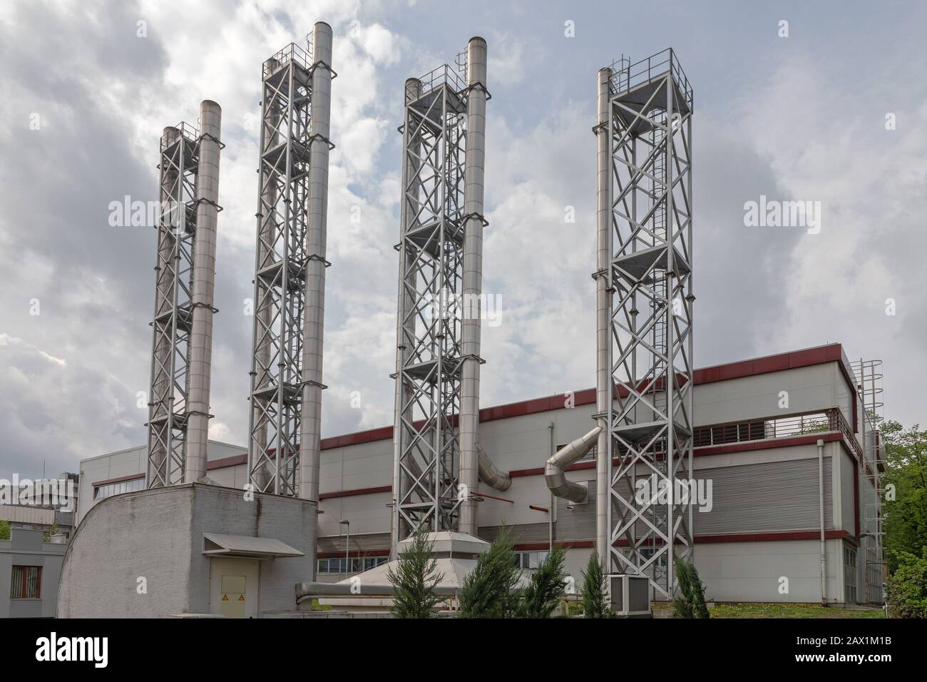 Heating Plant Boiler Station Thermal Energy Stock Photo Alamy