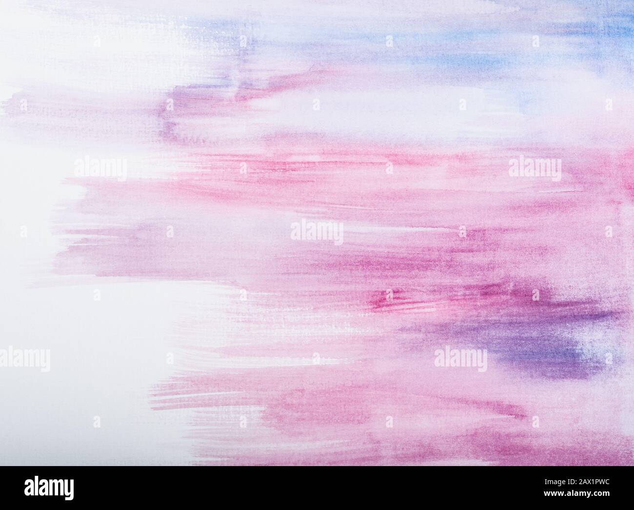 pink watercolor background with the gradient Stock Photo