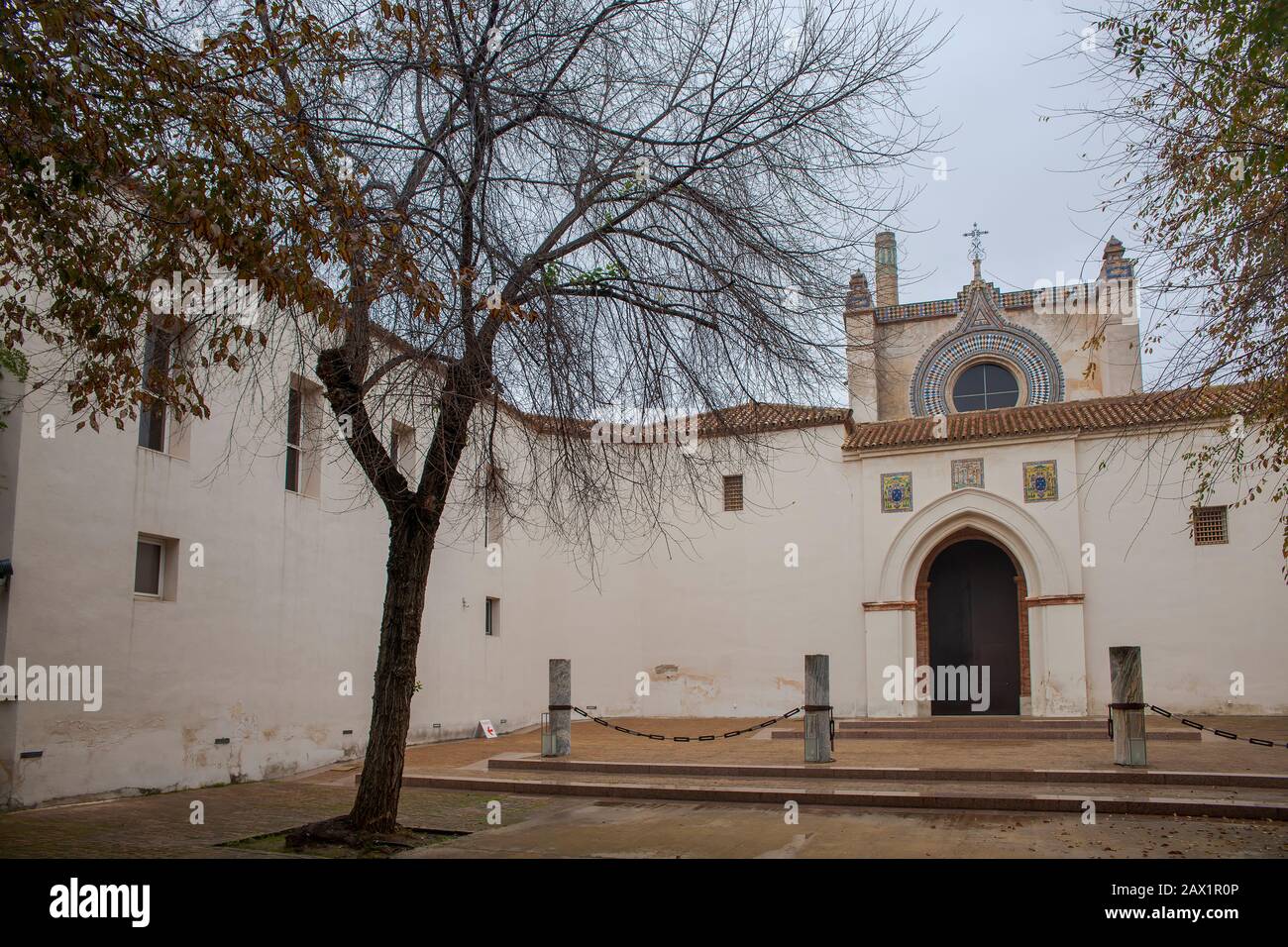 Seville, Royal Monastery of the Carthusian Monastery of Santa Maria de las Cuevas Stock Photo