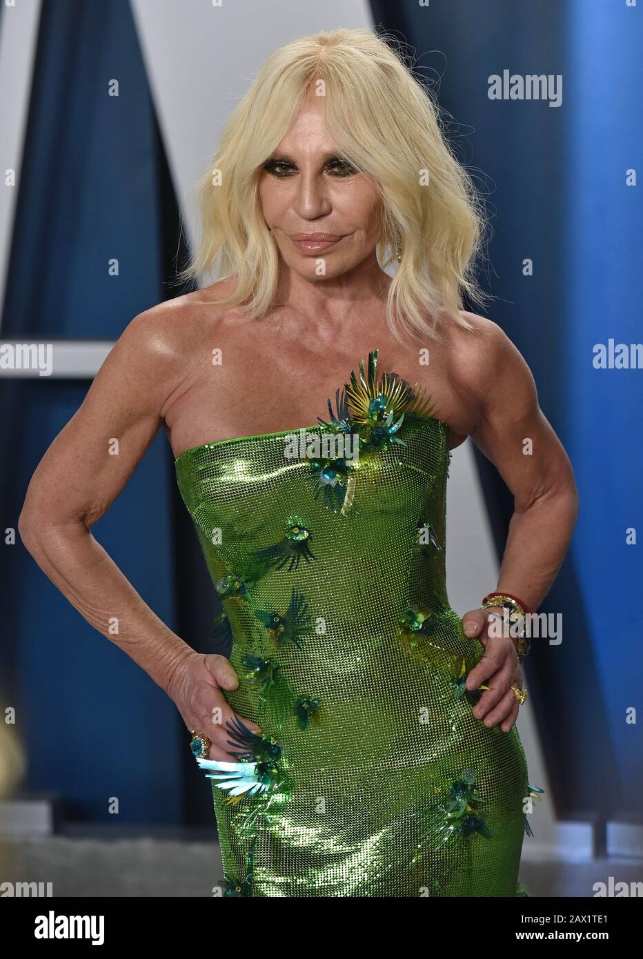 Beverly Hills United States. 10th Feb 2020. Donatella Versace