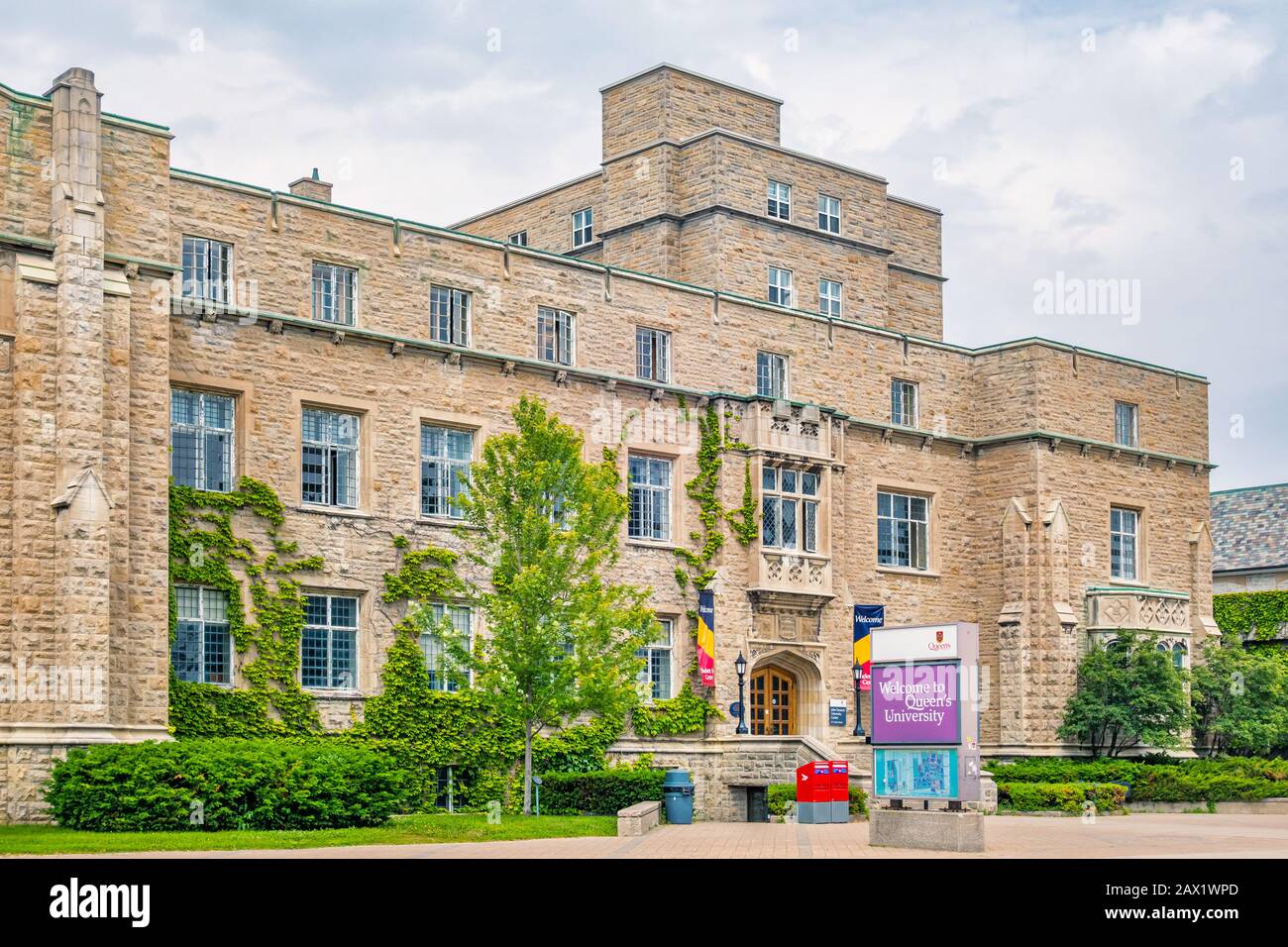 Queen's University in Kingston Ontario Canada Stock Photo
