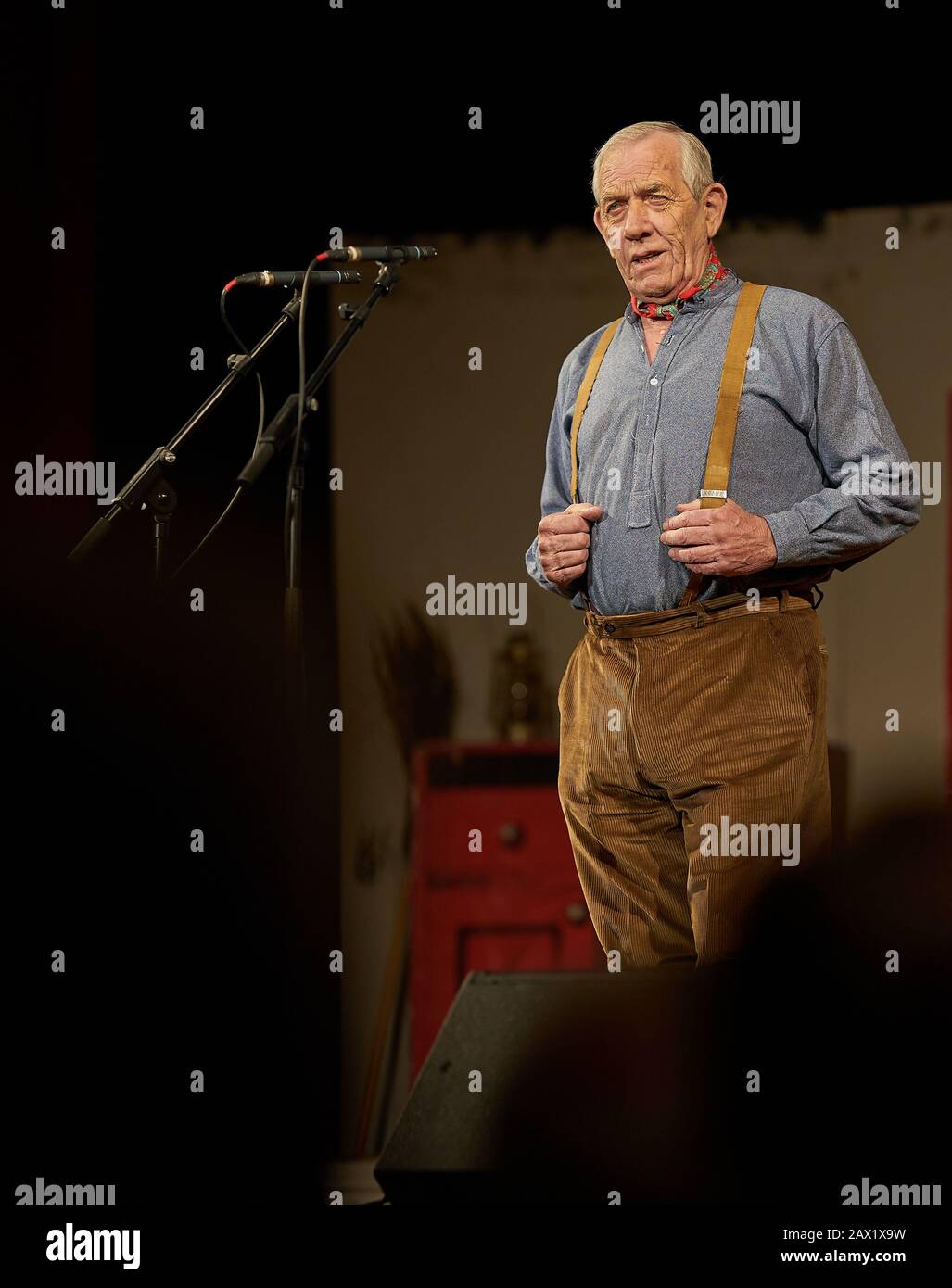 8 February 2020. Elgin Town Hall, Elgin, Moray, Scotland, UK. This is a ...