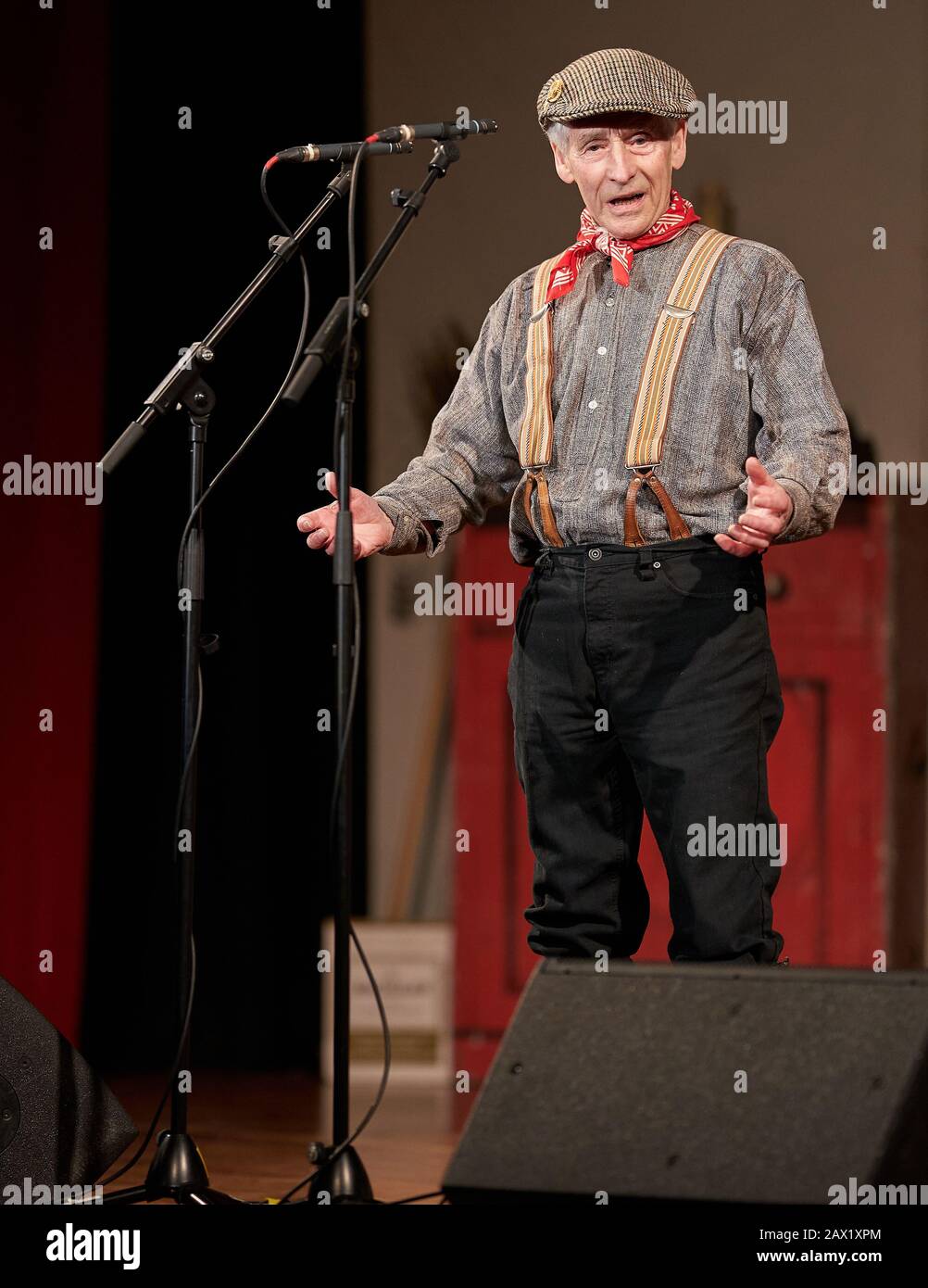 8 February 2020. Elgin Town Hall, Elgin, Moray, Scotland, UK. This is a ...