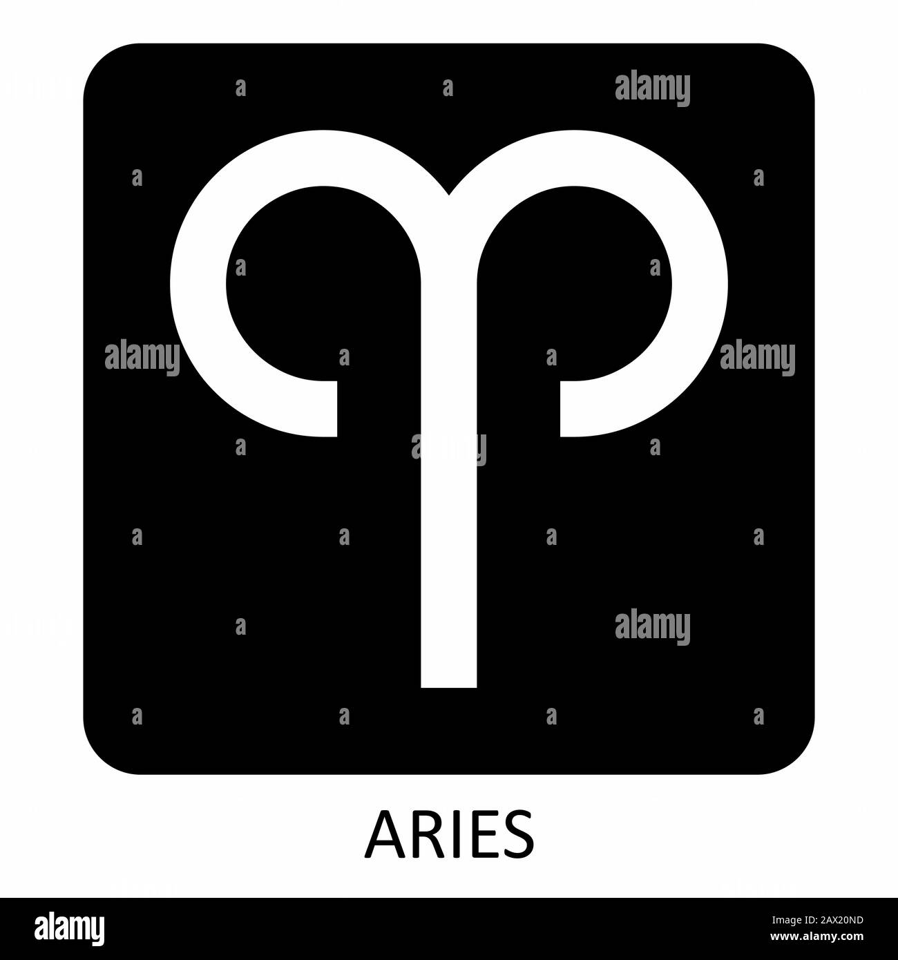 Aries zodiac sign Stock Vector Image & Art - Alamy