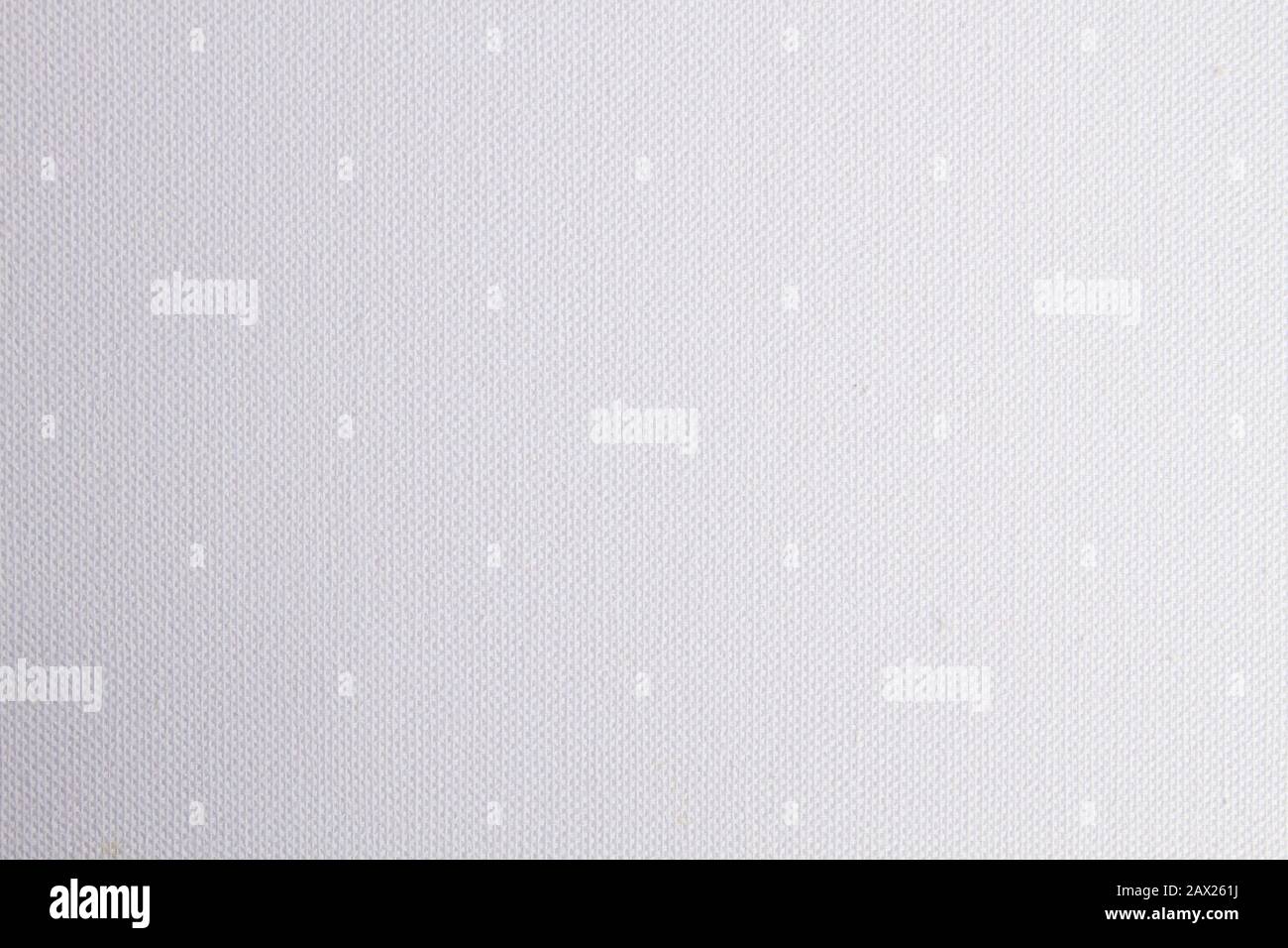 Blank white canvas texture detail Stock Photo - Alamy