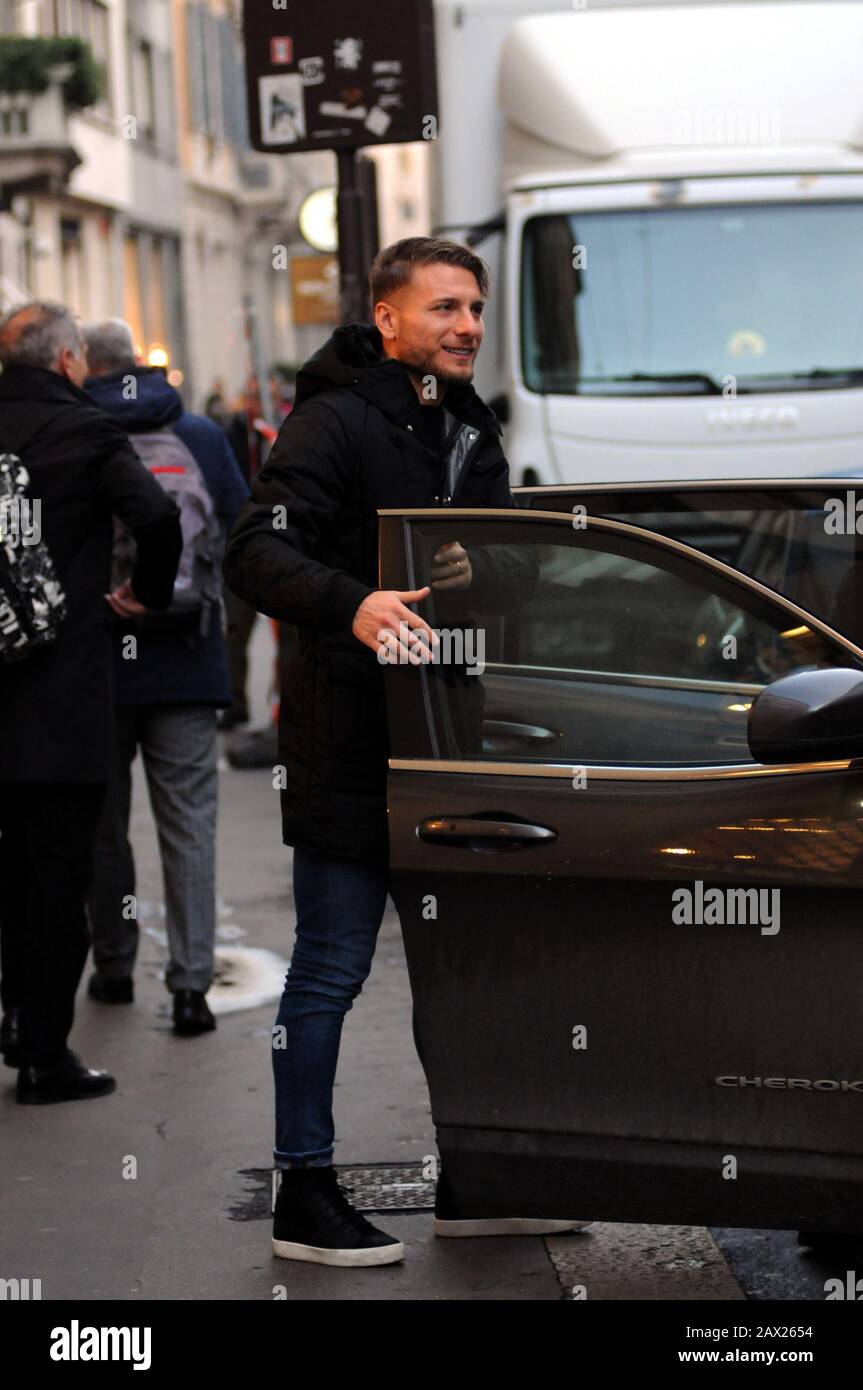 Milan Ciro Immobile shopping in the center Ciro Immobile a