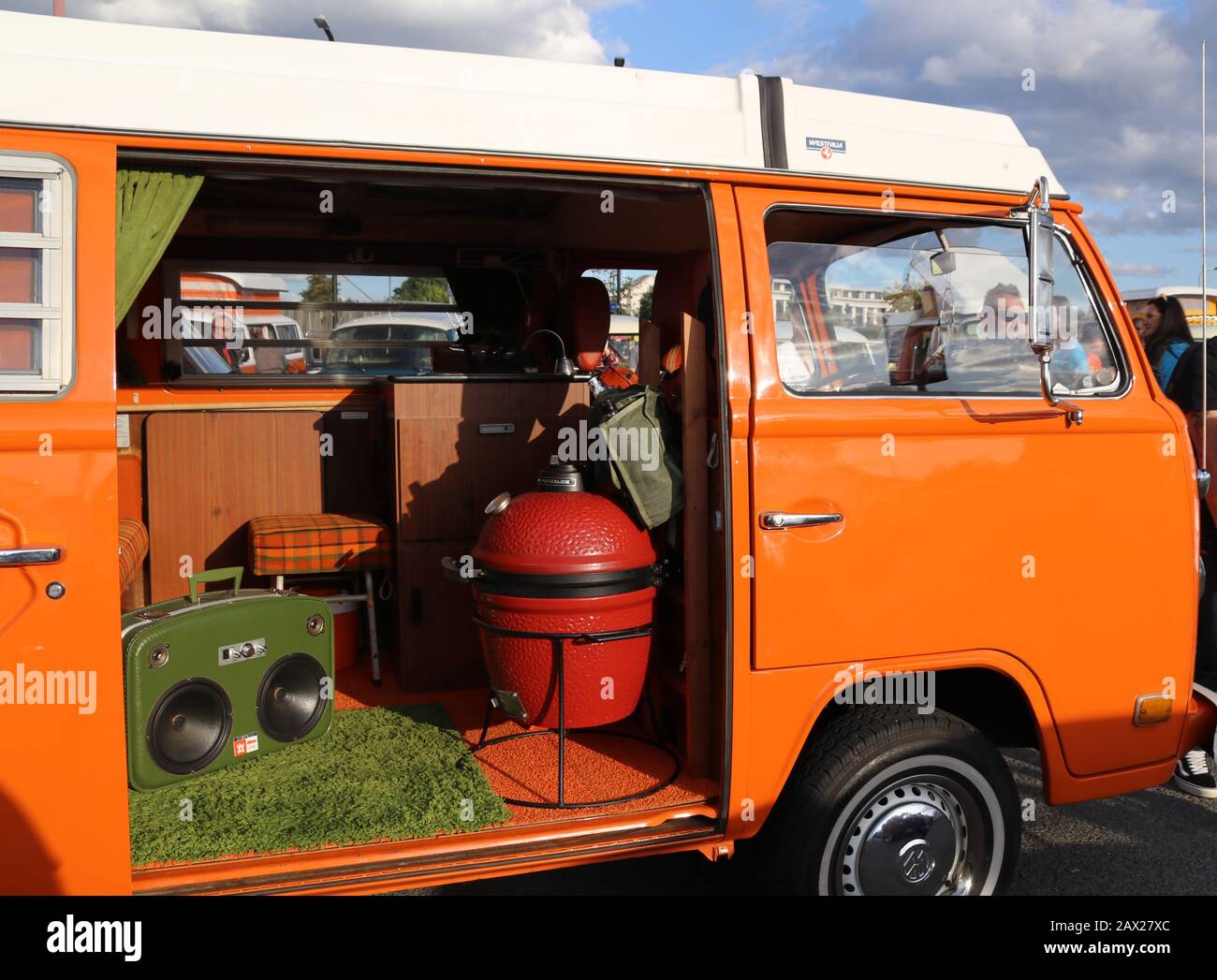 VW Camper Vans Stock Photo - Alamy