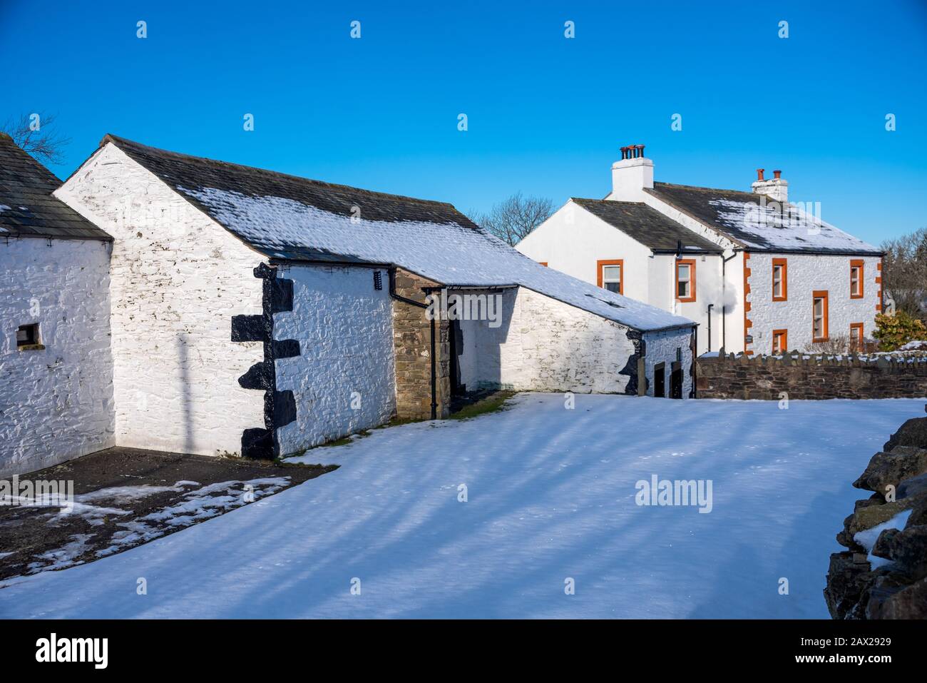 Orthwaite Farm near Ireby in Cumbria Stock Photo - Alamy