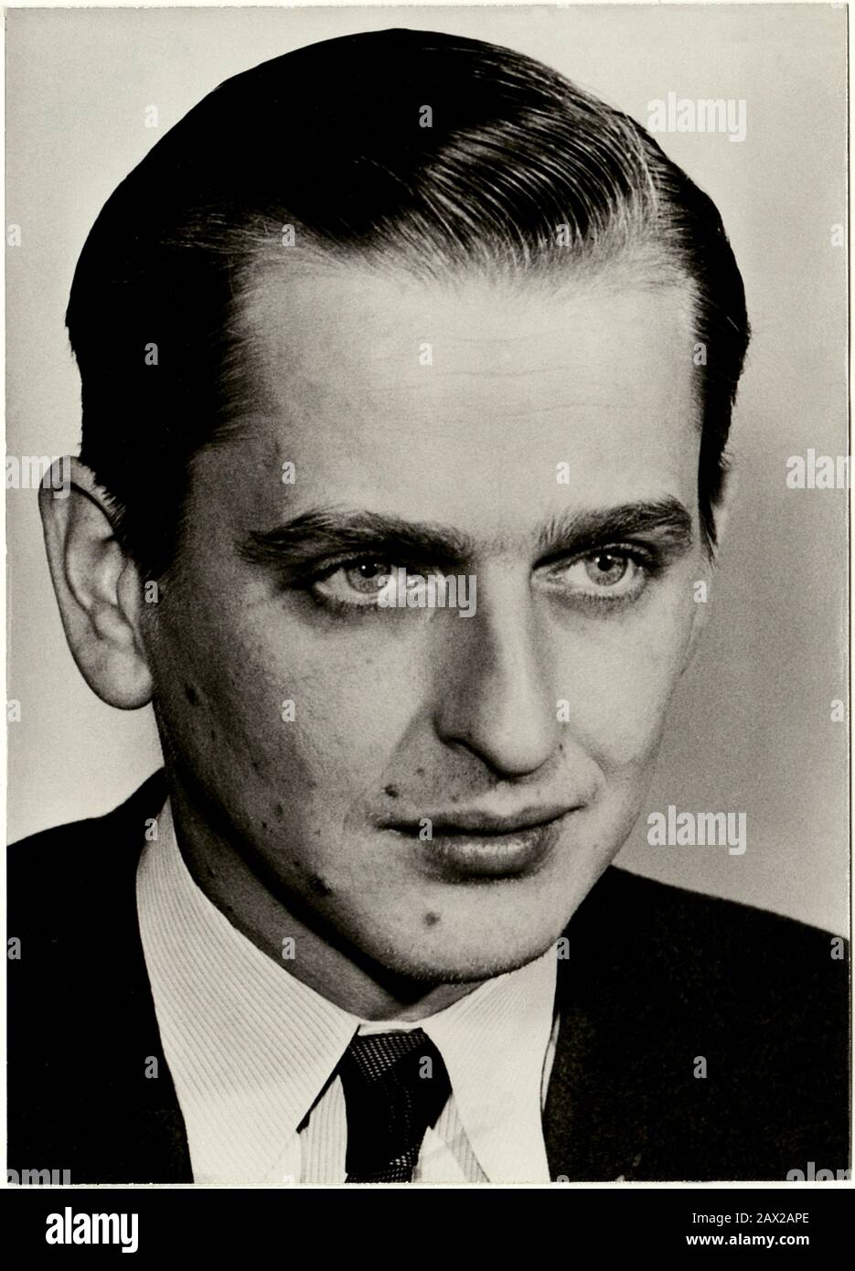 1966 , SWEDEN : The swedish politician OLOF PALME ( 1927 - 1986 ) of Swedish Social Democratic Party , Prime Minister  at time of his assassination . His murder on the hands of an uppapprehended assailant on a street in Stockholm on February 28, 1986 was the first of its kind in modern Swedish history, the first of a national leader since Gustav III, and had a great impact across Scandinavia. In a special of italian national television RAI TG1 in July 1990  hypothesized an involvement of the CIA and the P2  . - POLITICO - POLITICA - POLITIC  - foto storiche - foto storica - portrait - ritratto Stock Photo