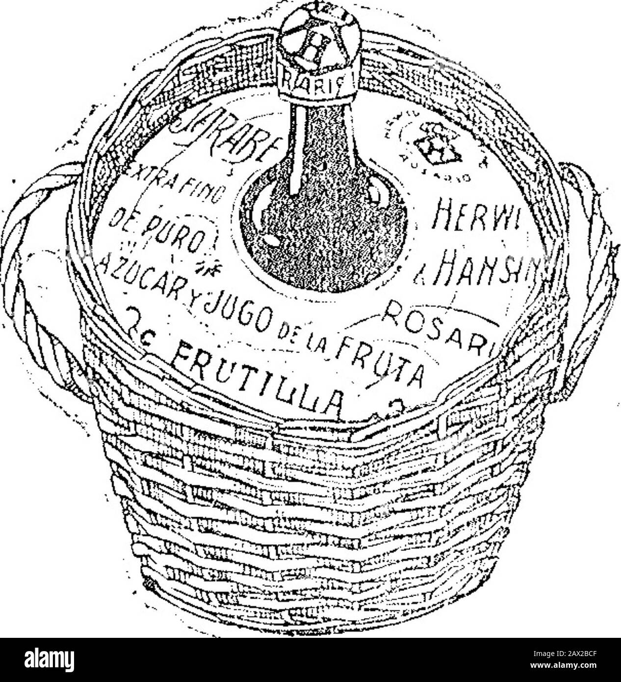 Boletín Oficial de la República Argentina1903 1ra sección Stock Photo