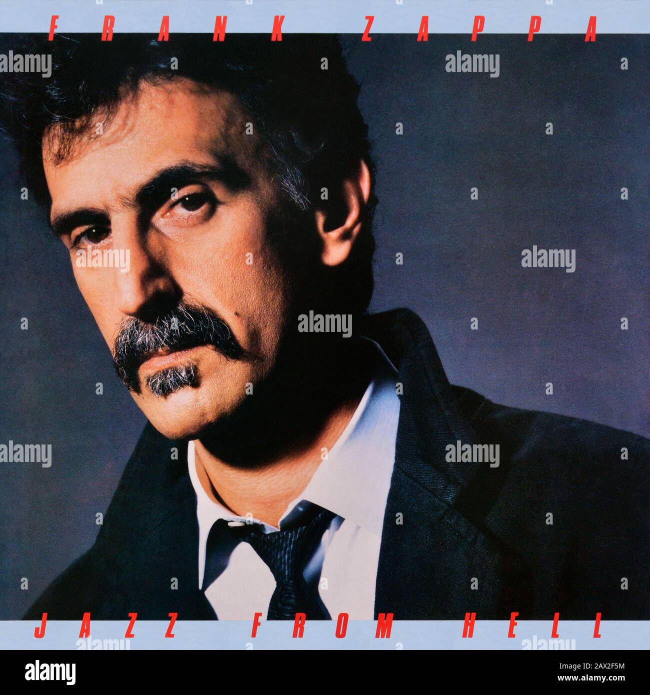 Frank Zappa - original vinyl album cover - Jazz From Hell - 1986 Stock Photo