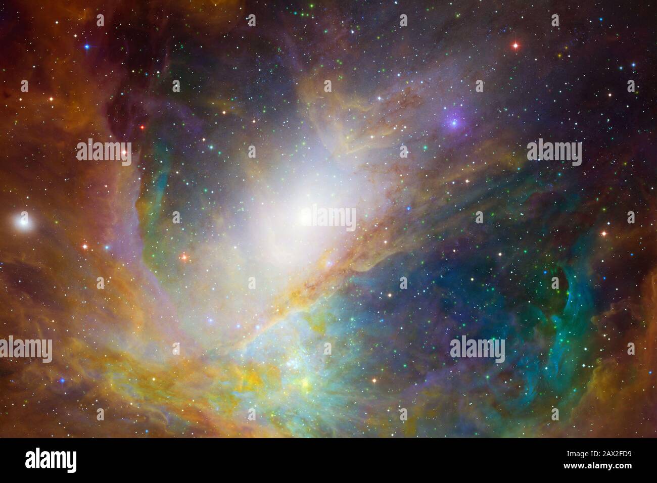 Beauty of endless cosmos. Science fiction art. Elements of this image ...