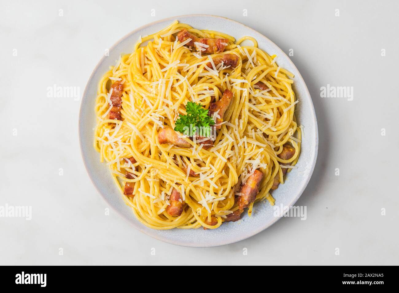 Carbonara Pasta Spaghetti With Guanciale Egg Hard Parmesan Cheese And Parsley Traditional Italian Cuisine Top View Stock Photo Alamy Carbonara Pasta Spaghetti With Guanciale Egg Hard Parmesan Cheese And Parsley Traditional Italian Cuisine Top View Stock Photo Alamy