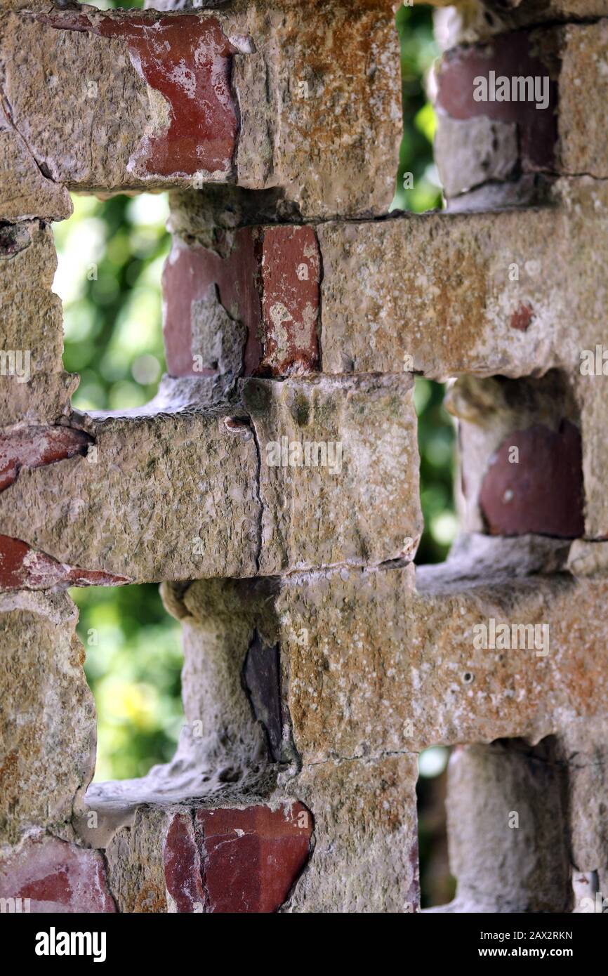 Exterior Bricks Stock Photo