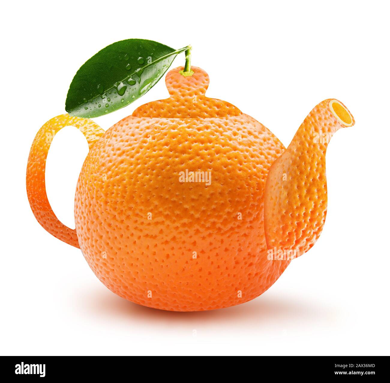 Orange Tea Kettle Stock Photo - Download Image Now - Black Color, Cut Out,  Handle - iStock