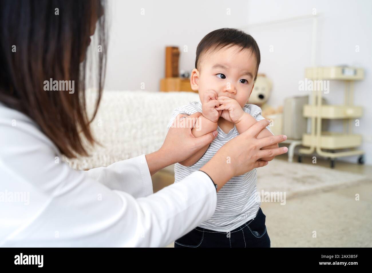 Mom suck child boy 