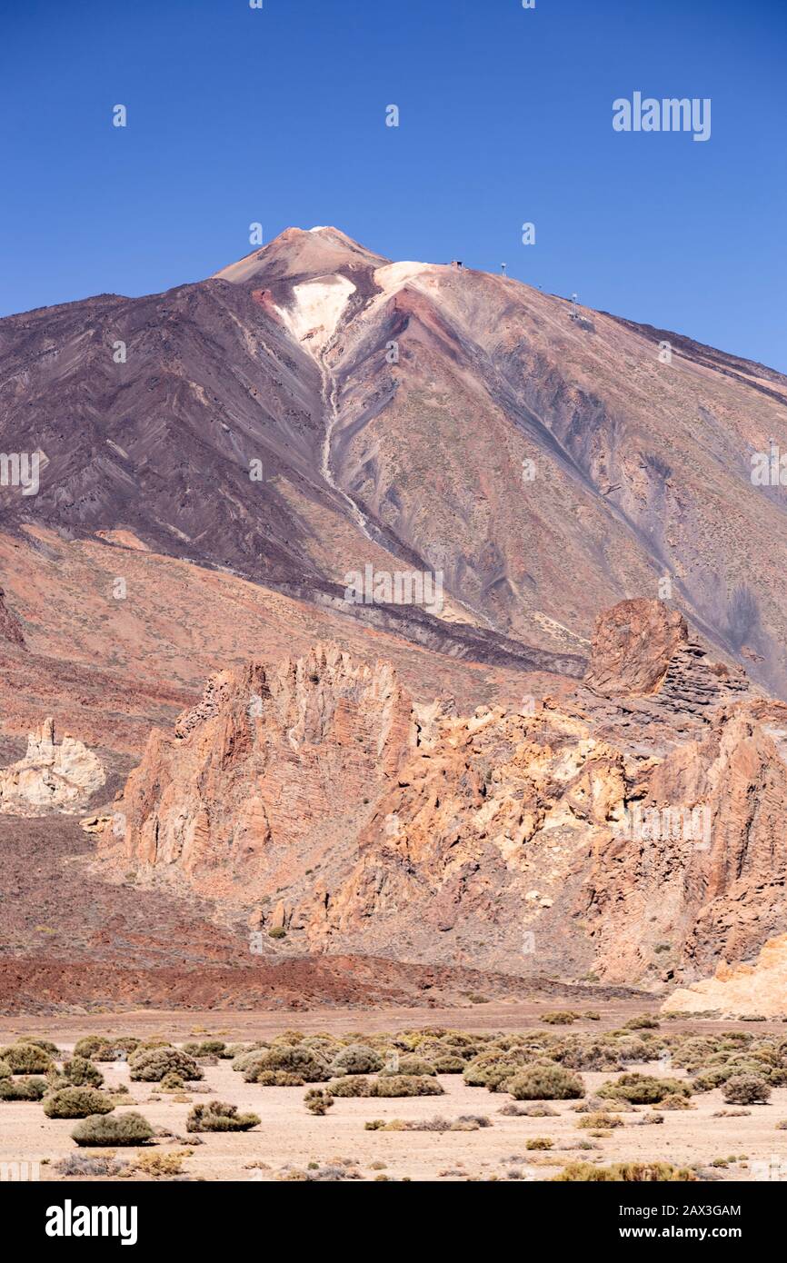 Mount Teide volcano, Tenerife, Canary Islands Stock Photo