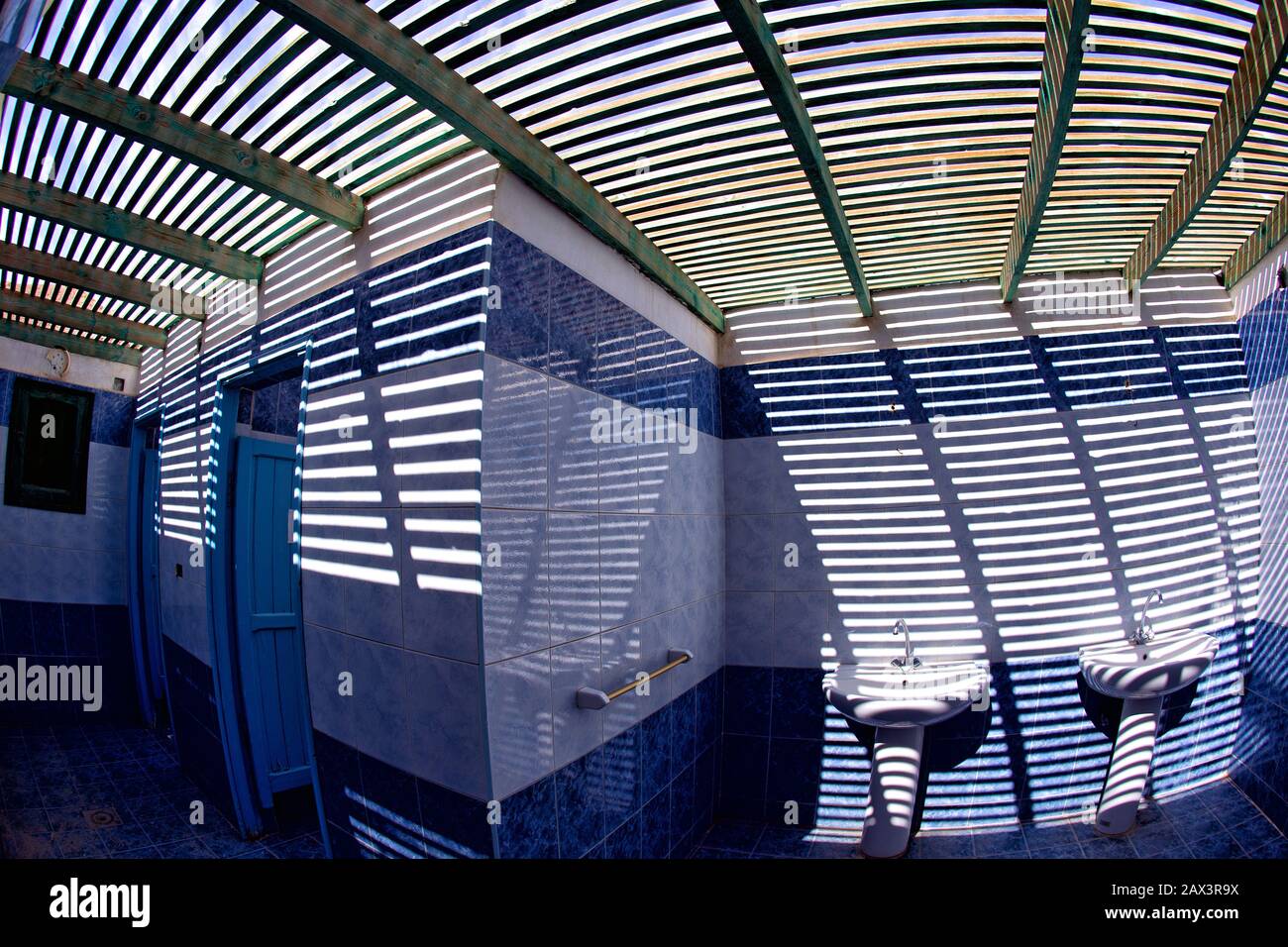 Toilet in Colour Canyon. Nuweiba. Egypt Stock Photo Alamy