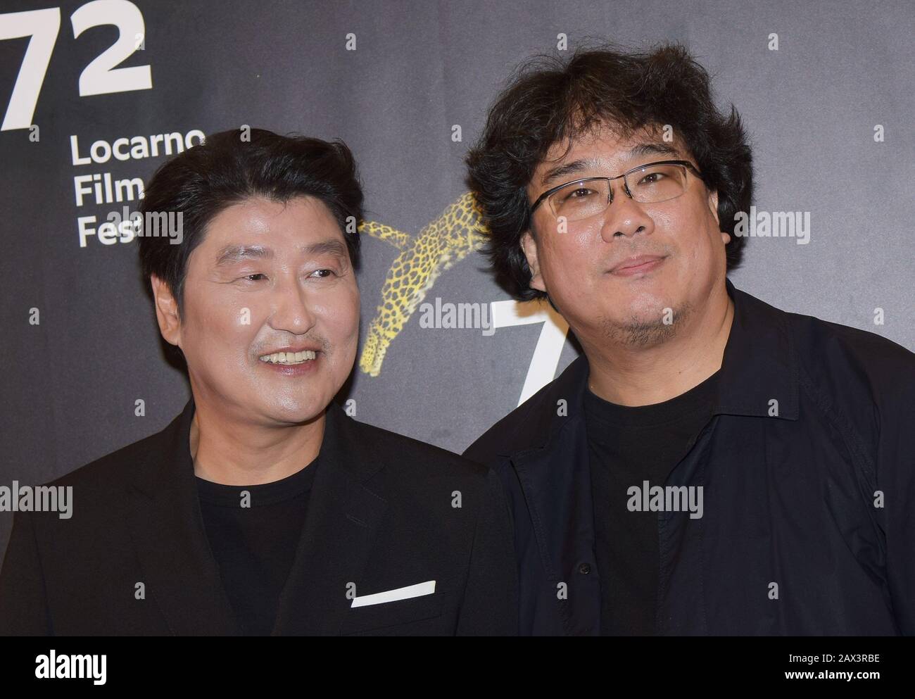 Milan, Italy. 10th Feb, 2020. Locarno, Switzerland Locarno Film Festival  2019 Switzerland, Red carpet For the film Parasite by director BONG  Joon-ho, SONG Kang-ho actor receives the Excellence Award. Pictured:  director BONG