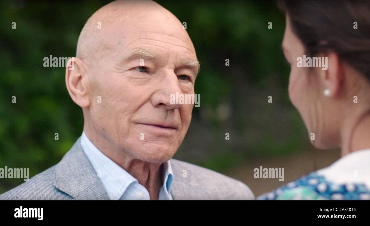 CODA, from left Patrick Stewart, Katie Holmes, 2019. © Gravitas