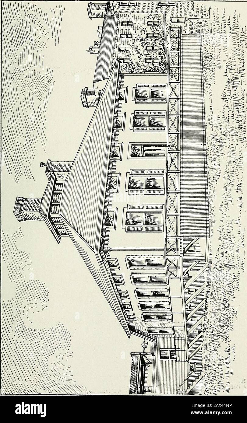 A treatise on hospital and asylum construction; with special reference to pavilion wards . be considered that any allowance below1,000 cubic feet is insufiicient for severe cases ofany nature. When new buildings are being con-stantly designed with a view to improving upon past m SSSliiii^Pf^. o X O a &gt;o f. H in *-• ^-^ r) f  -l o U3 ci lO cd O w S tn c- ^ bo &lt; ?n c h4 ii ^ CL, ni c^ 0^ I04 HOSPITAL AND ASV1.U:I CONSTRUCTION. examples there can be no excuse for encroacliiiij^- onso small an allowance. The following is a list of some existing con-ditions in Hospitals of comparativel}- rec Stock Photo