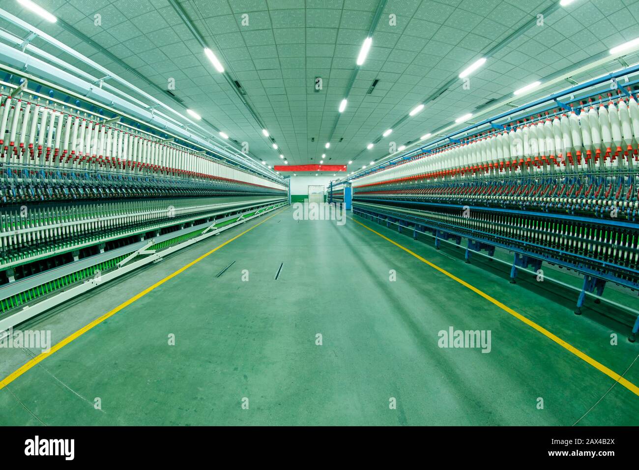 The spinning mill Stock Photo Alamy