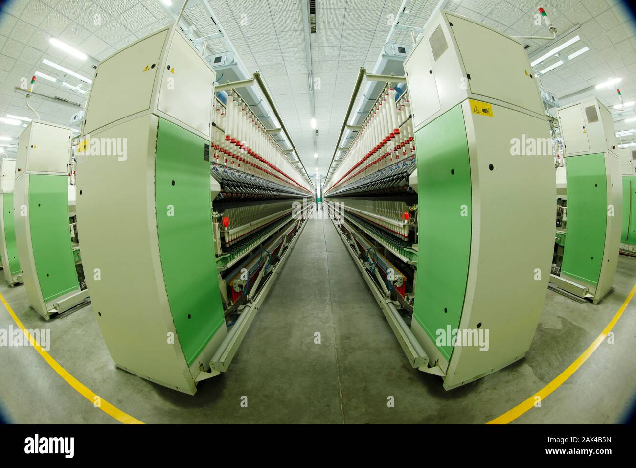 The spinning mill Stock Photo Alamy